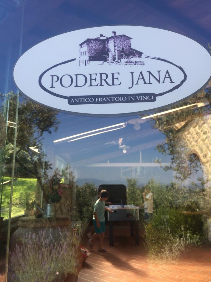 Podere Jana Antico Frantoio Vinci Dış mekan fotoğraf